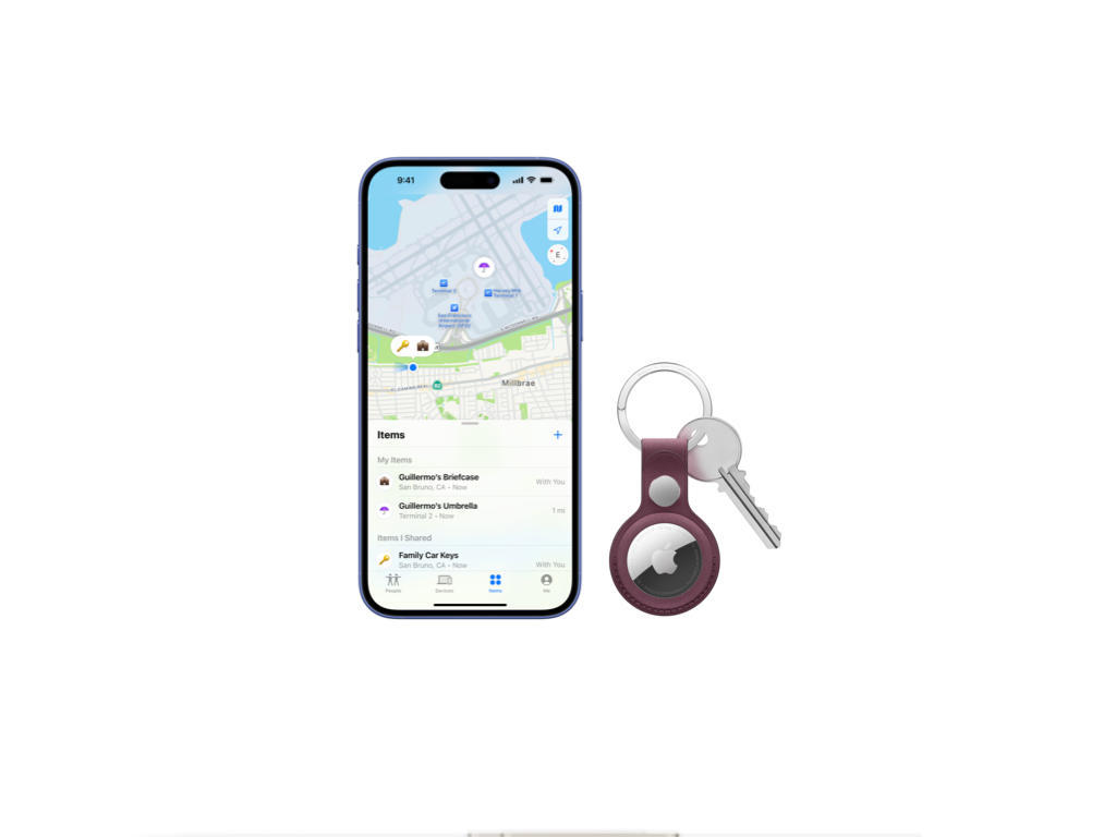 iPhone AirTag