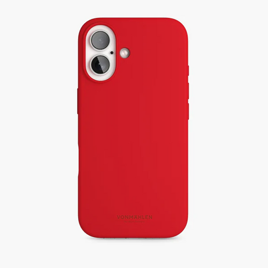 VONMAHLEN Soft Silicone Case - iPhone 16 - Firecracker