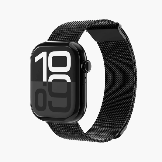 VONMAHLEN Milanese Loop 2-44 | 45 | 46 |49mm-One Size-Black