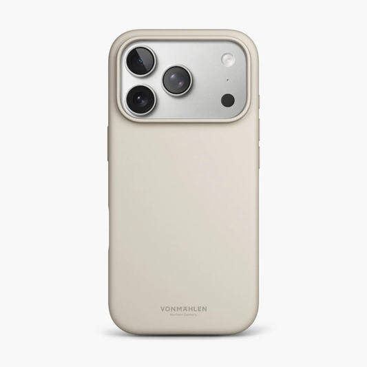 VONMAHLEN Soft Silicone Case iPhone 17 Pro Max - Cream