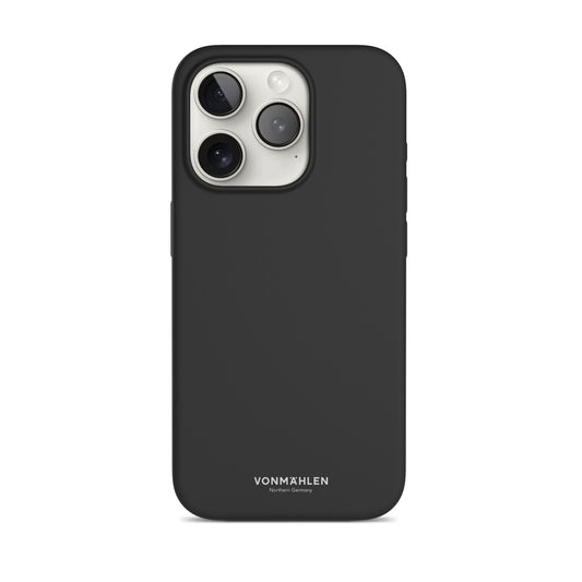 VONMAHLEN Eco Silicone Case - iPhone 15 Pro Max - Black