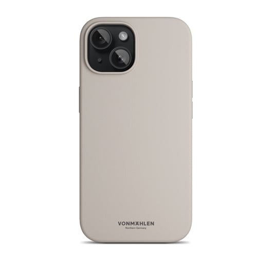 VONMAHLEN Eco Silicone Case - iPhone 15 - Cream
