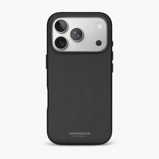 VONMAHLEN Like Leather Case iPhone 17 Pro Max - Black