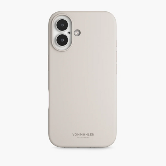 VONMAHLEN Soft Silicone Case - iPhone 16 - Cream