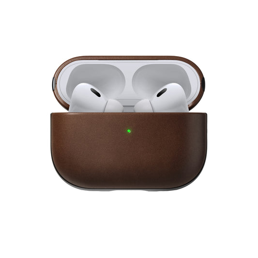 Modern Leather Case - Airpods Pro 2 Nomad Leather - Brown