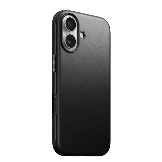 Modern Leather Case - iPhone 17 - Black Nomad Leather