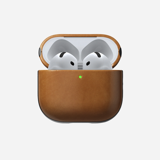 Modern Leather Case - Airpods 4|English Tan-C|Nomad Leather