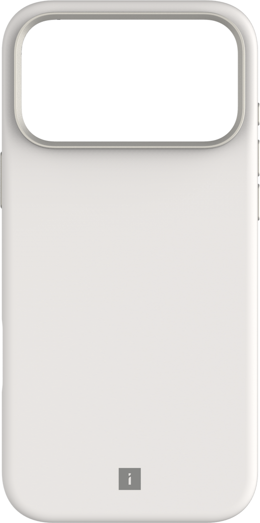 iConic MagSafe Silicone Case iPhone 17 Pro Max - Cream