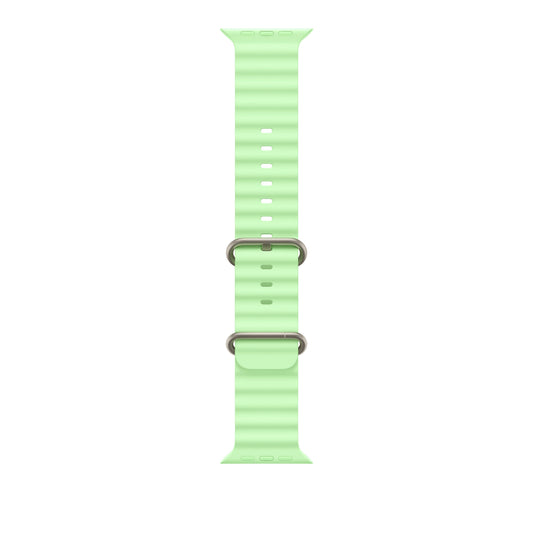 49mm-neon-green-ocean-band-natural-titanium-finish_MGCF4