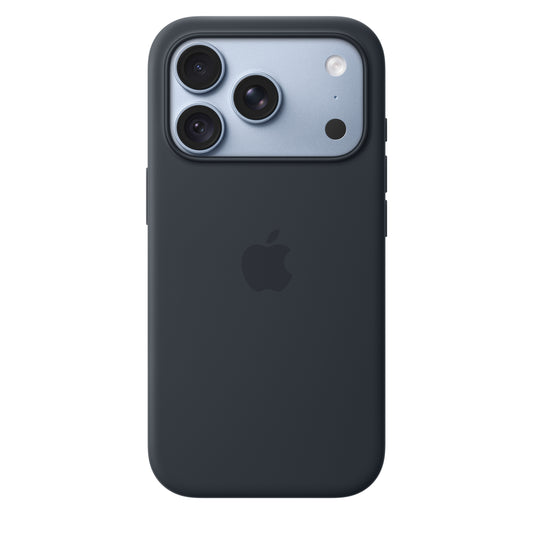 iPhone 18 Pro Silicone Case with MagSafe - Navy Blue