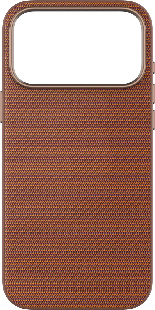 iConic MagSafe Woven Case iPhone 18 Pro - Brown