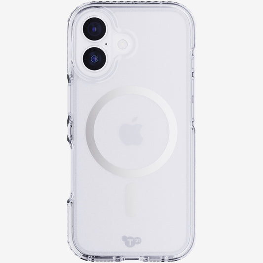 Tech21 EvoCrystal MagSafe iPhone 17 - Metalic silver
