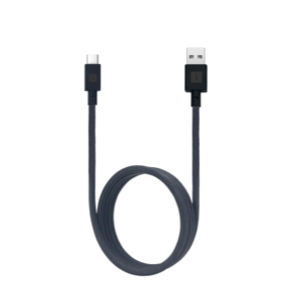 iConic Braided Magnetic Cable A-C 2M - Black