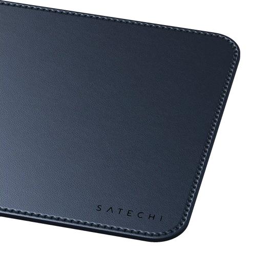 SATECHI Vegan-Leather Premium Mouse Pad - Blue