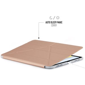 Pipetto כיסוי Folio אוריגמי ל - iPad 10.9 (Gen 10 2022) - רוז גולד