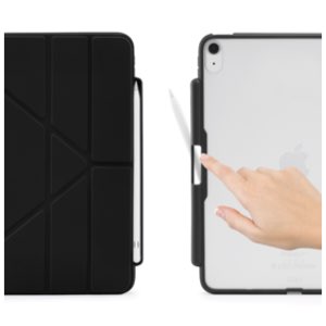 Pipetto כיסוי Folio אוריגמי עם מקום לעט ל - iPad 10.9 (Gen 10 2022) - שחור