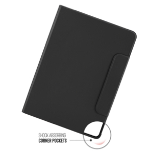 Pipetto כיסוי Folio אוריגמי מסתובב ל- (2022) iPad Air 10.9 בצבע שחור