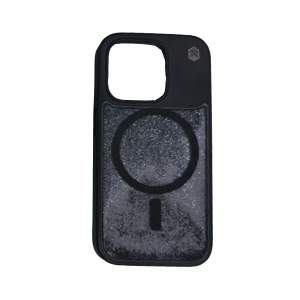 כיסוי STM Relax Sand MagSafe Black <br>ל - iPhone 15 Pro-Max