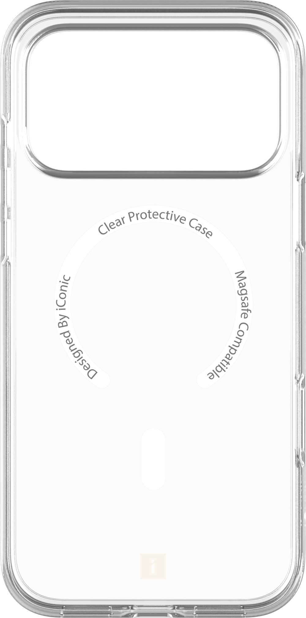 iConic Clear Protective Case/MagSafe iPhone 18 Pro - Clear