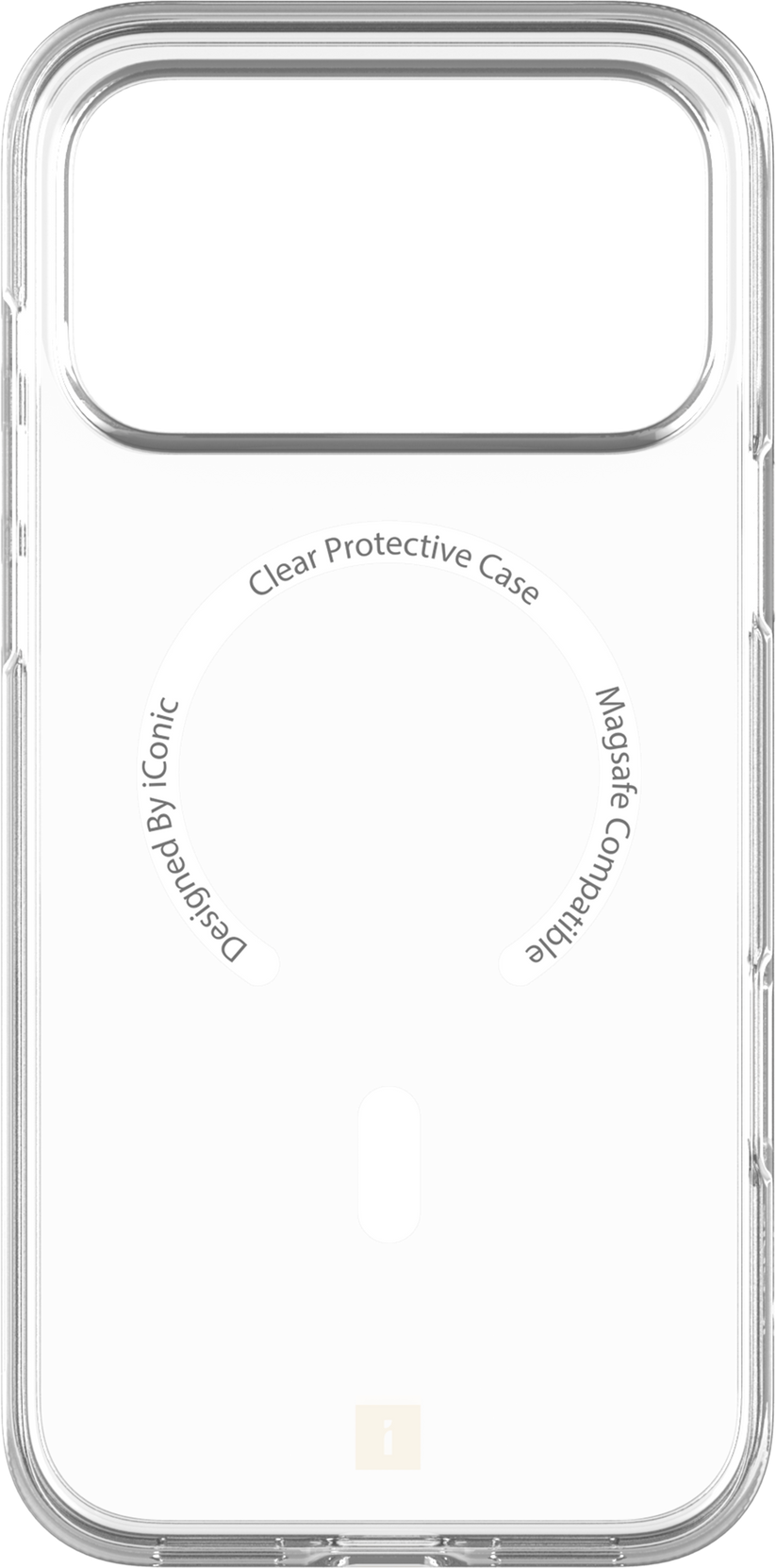 iConic Clear Protective Case/MagSafe iPhone 18 Pro - Clear