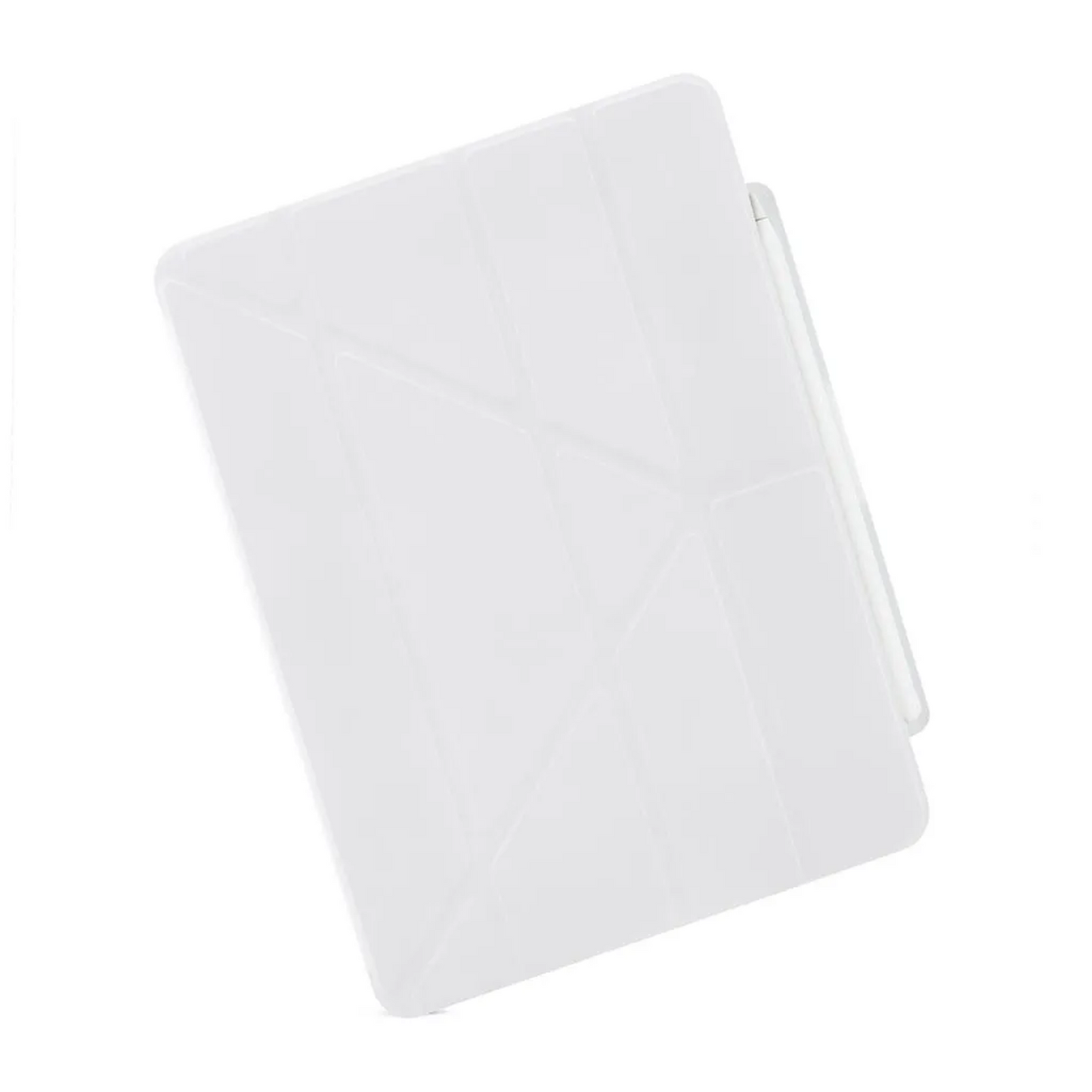 iPad Pro 11 M4 (2024) Origami No3 Pencil Case - White