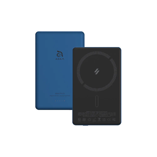 ADAM Gravity C5 5,000 mAh Magnetic Wireless battery - Blue