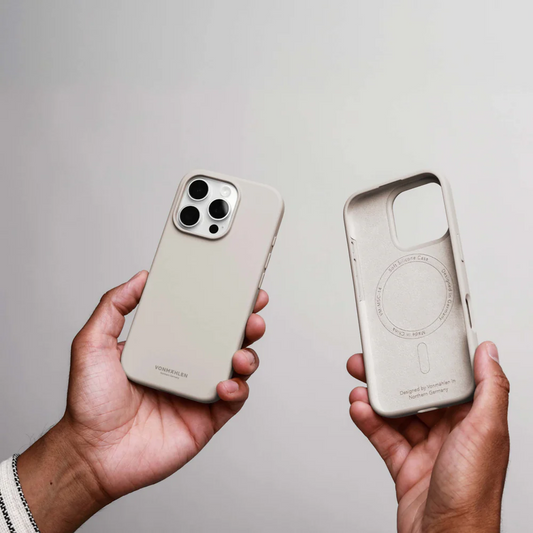 VONMAHLEN Soft Silicone Case - iPhone 16 Pro - Cream