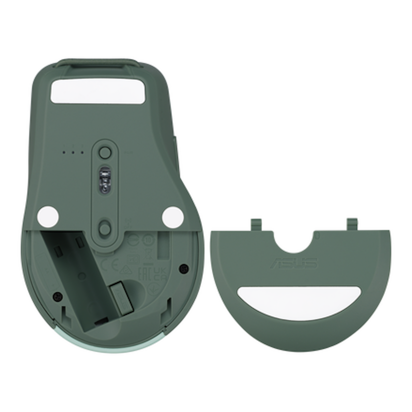 ASUS MD200 MOUSE Silent Plus - Green