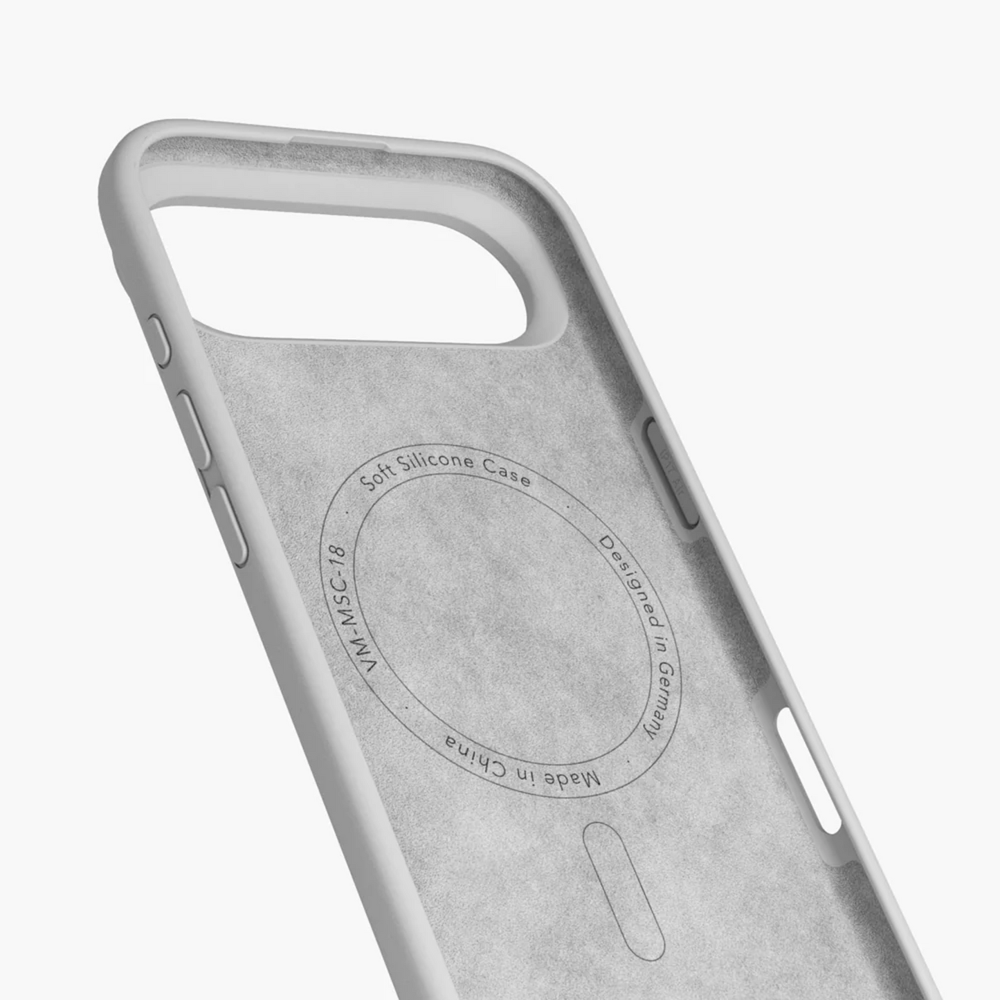 VONMAHLENSoft Silicone Case iPhone 17 Air - Light Gray