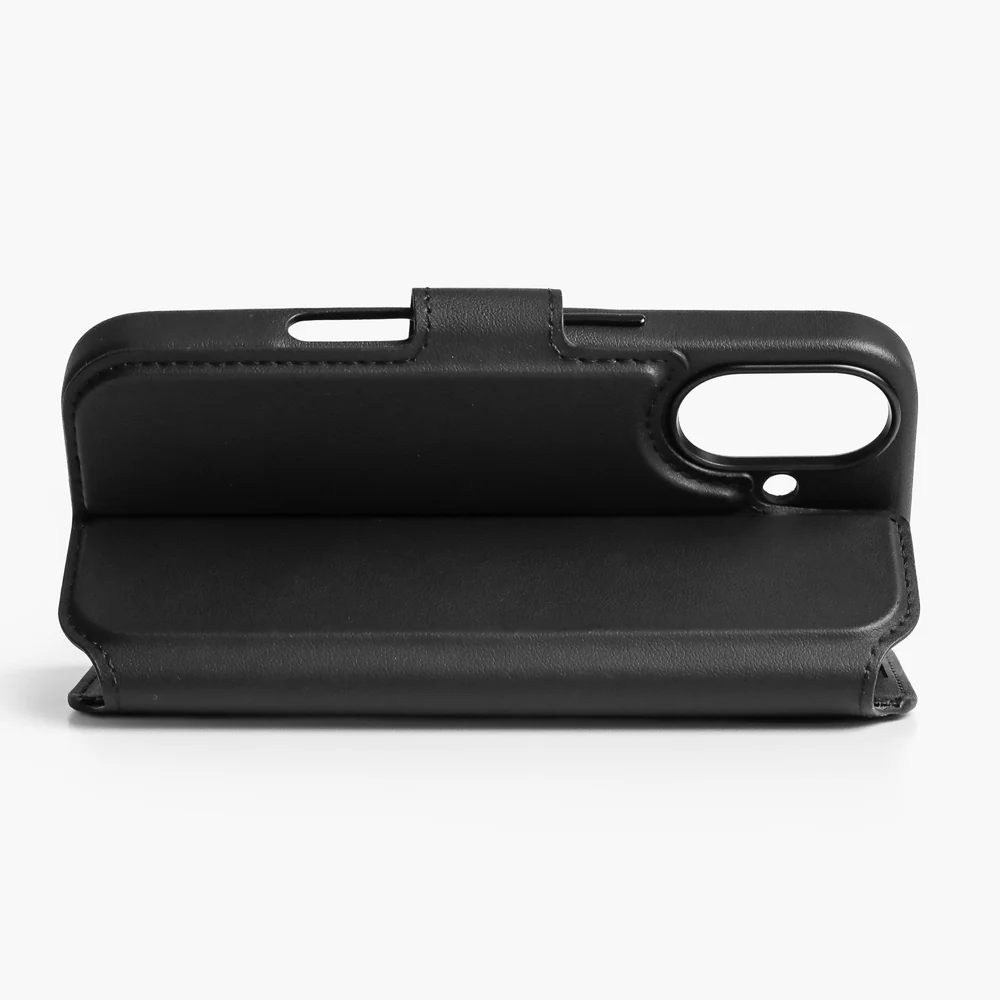 VONMAHLEN Like Leather Folio iPhone 17 - Black