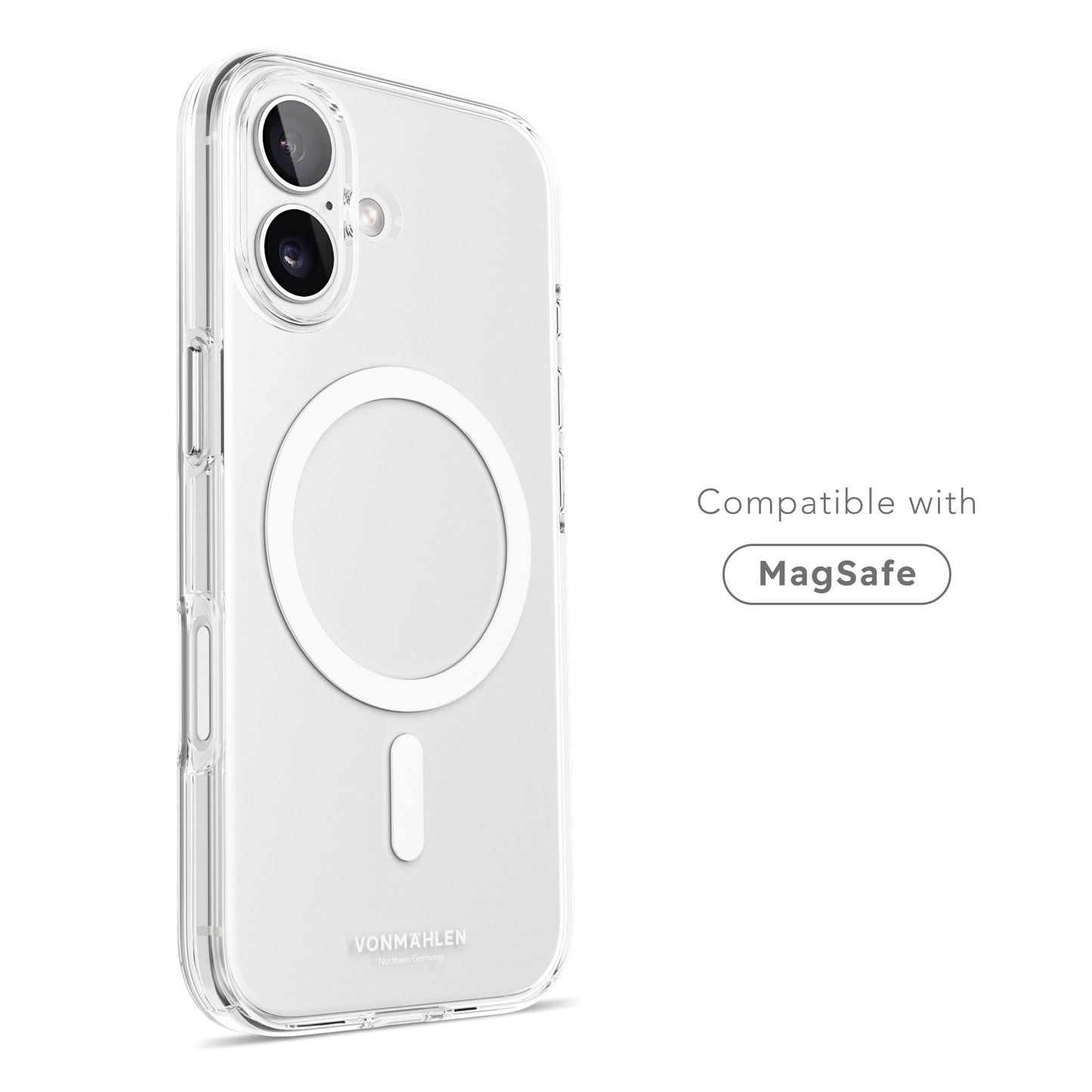 Vonmahlen Transparent Case 2 - iPhone 17-White