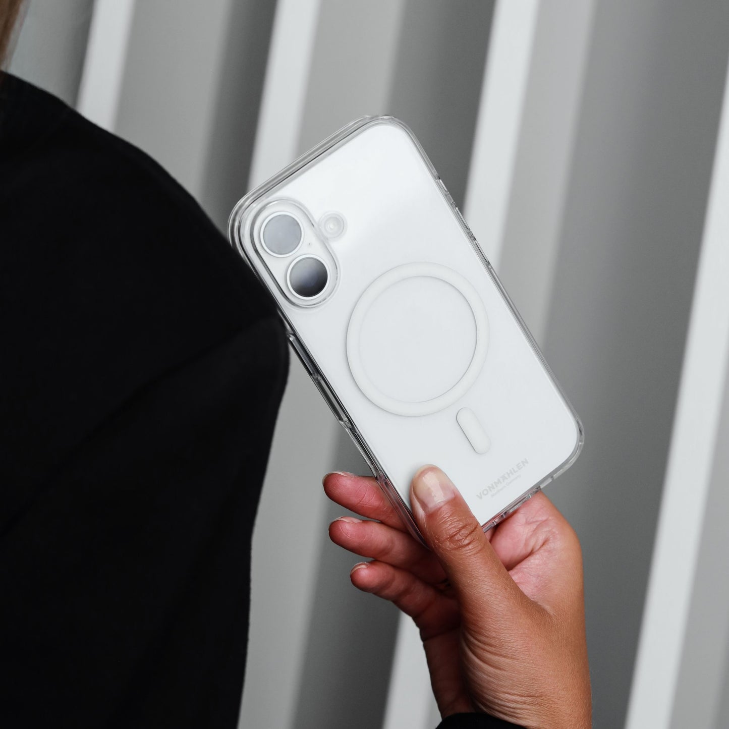 Vonmahlen Transparent Case 2 - iPhone 17-White