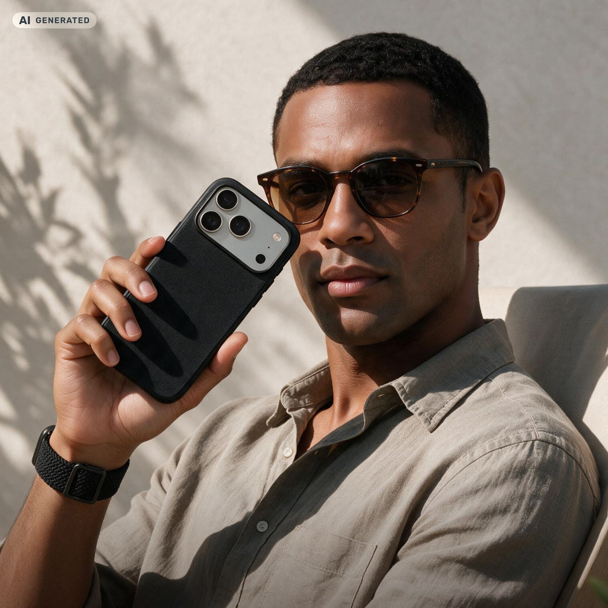 Vonmahlen Fabric Case iPhone 18 Pro Black