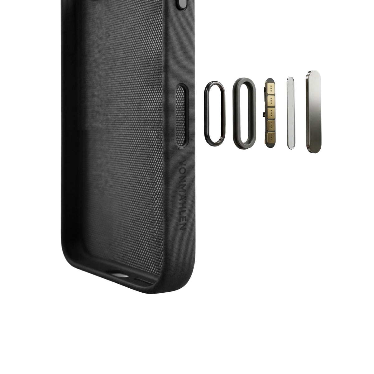 Vonmahlen Fabric Case iPhone 18 Pro Black