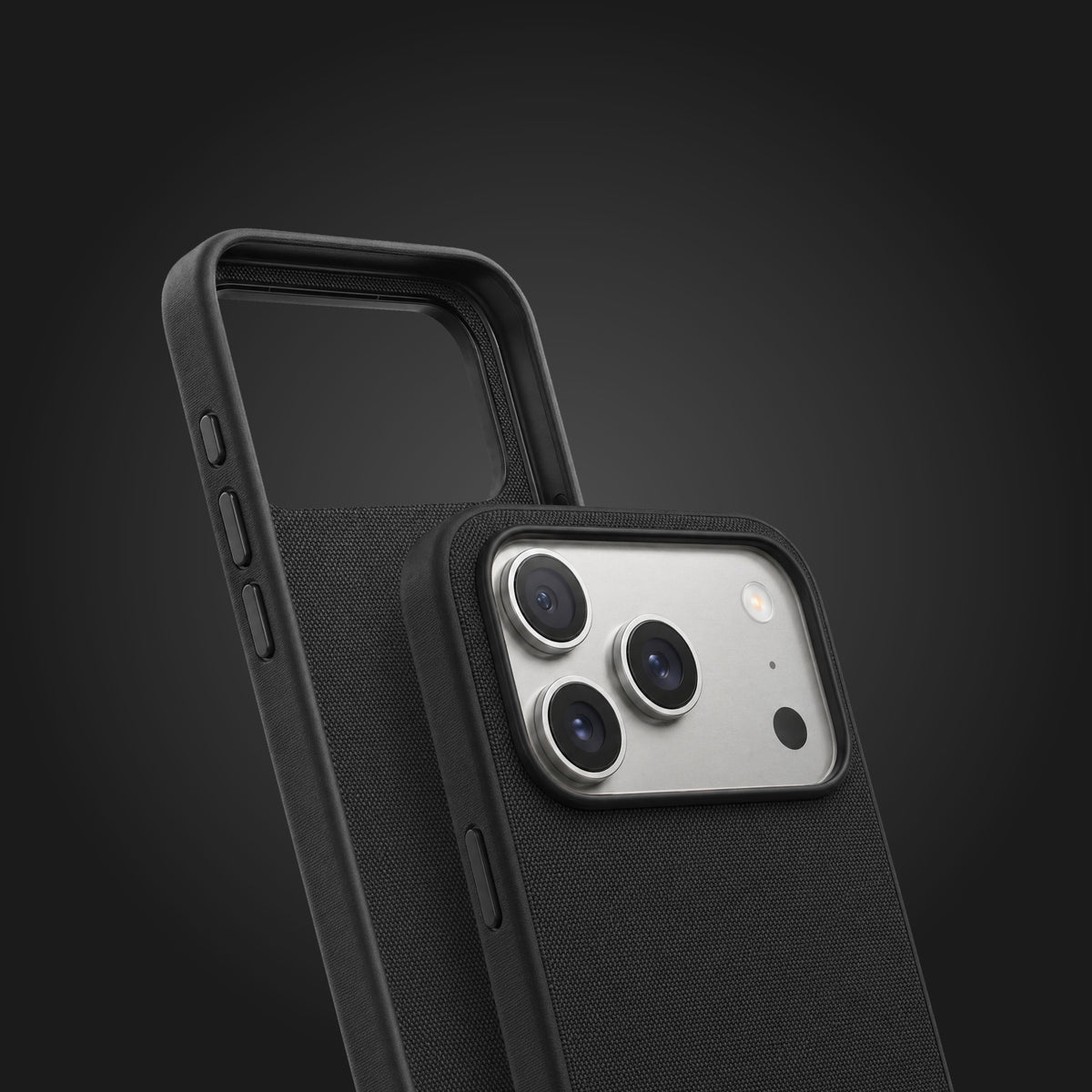 Vonmahlen Fabric Case iPhone 18 Pro Black