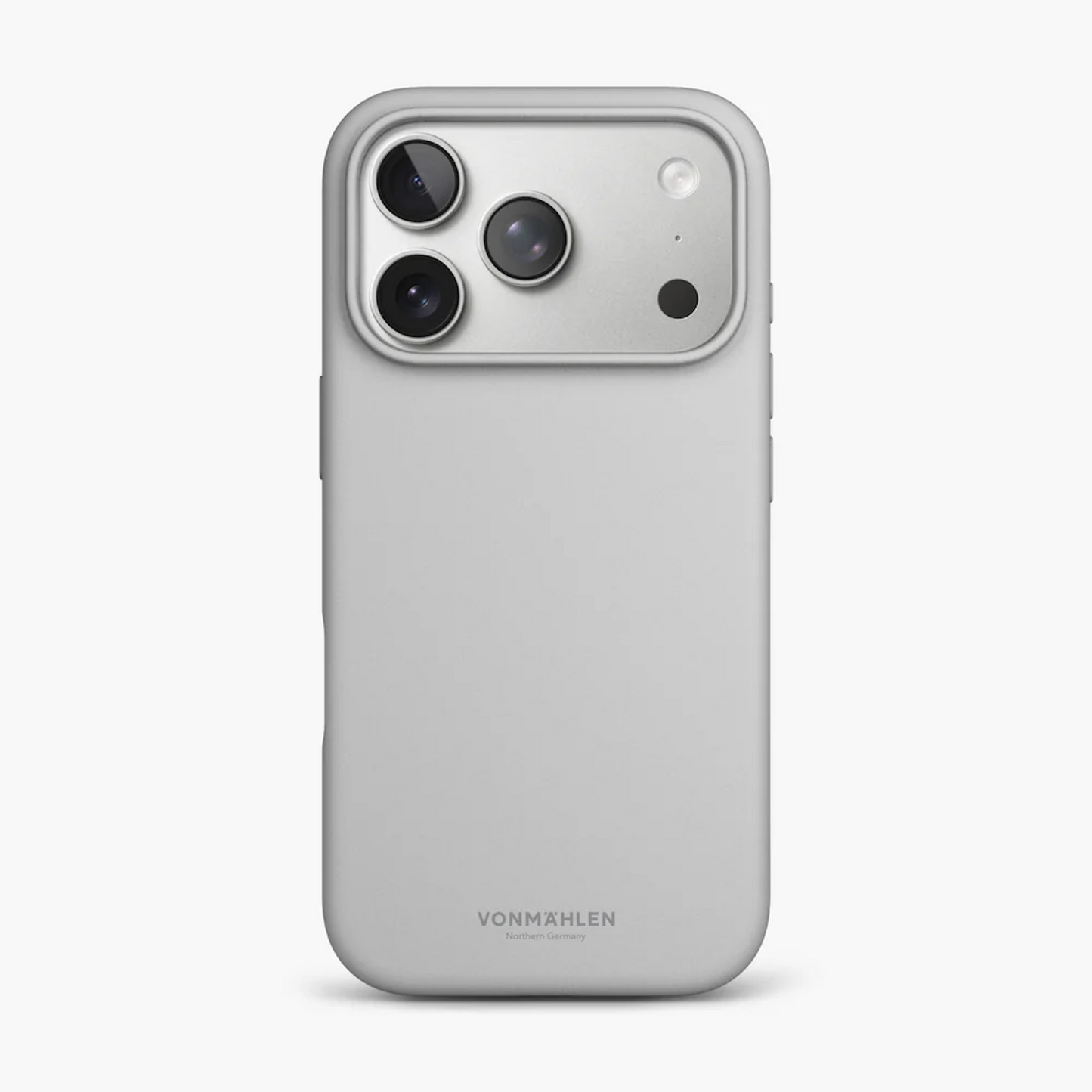 VONMAHLEN Soft Silicone Case iPhone 17 Pro - Light Gray