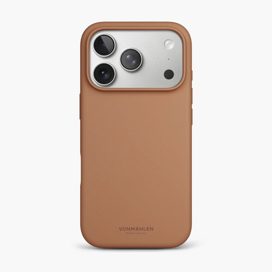VONMAHLEN Soft Silicone Case iPhone 17 Pro- Dark Cream