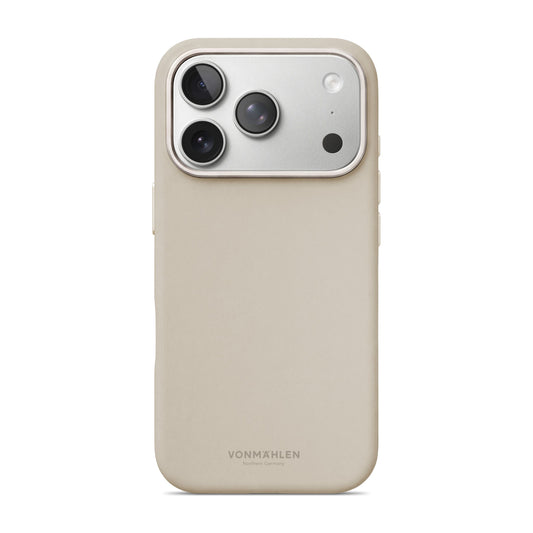 Vonmahlen Soft Silicone Case 2 iPhone 18 Pro Cream