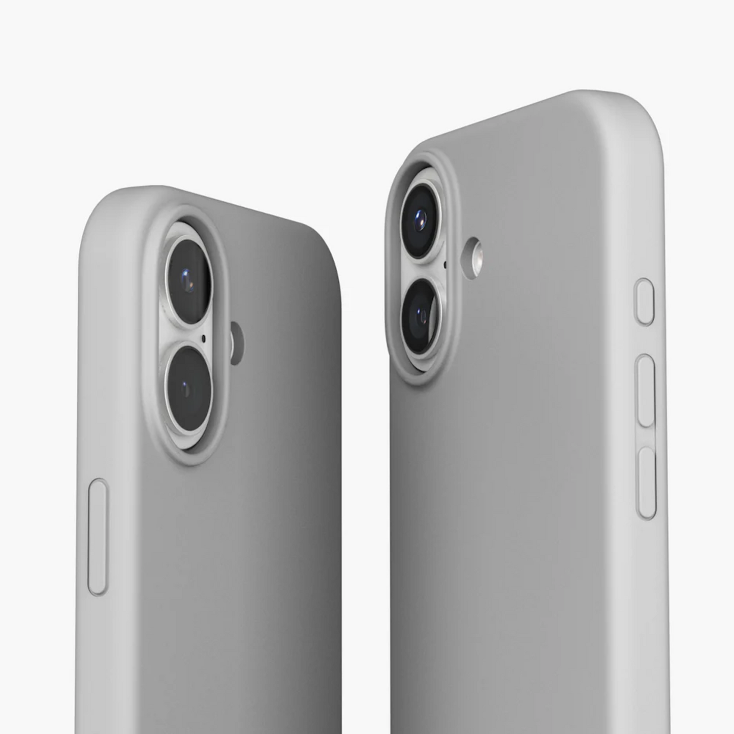 VONMAHLEN Soft Silicone Case iPhone 17 - Light Gray