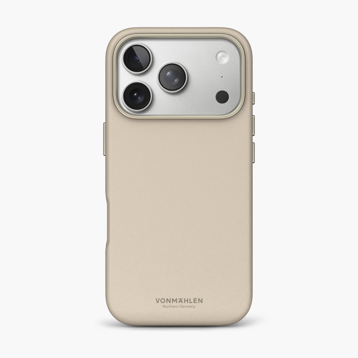 VONMAHLEN Like Leather Case iPhone 17 Pro Max - Cream