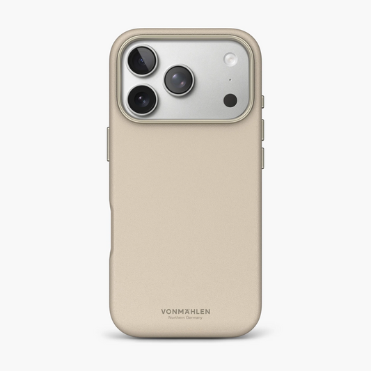 VONMAHLEN Like Leather Case iPhone 17 Pro Max - Cream