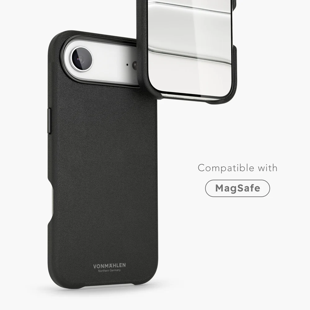 VONMAHLEN Like Leather Case iPhone 17 Air - Black
