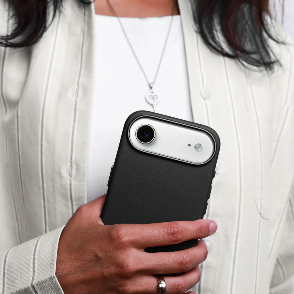 VONMAHLEN Like Leather Case iPhone 17 Air - Black