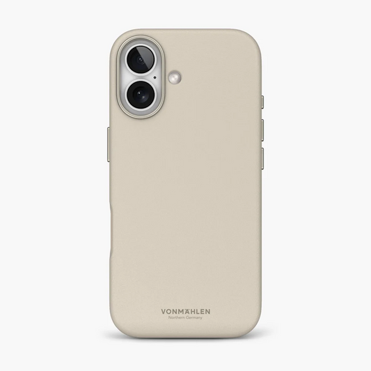 VONMAHLEN Like Leather Case iPhone 17 - Cream