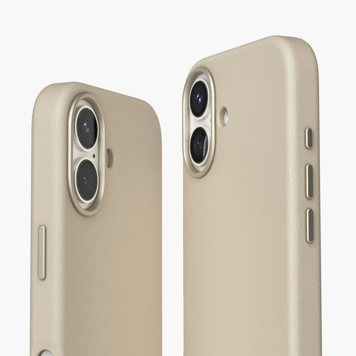 VONMAHLEN Like Leather Case iPhone 17 - Cream