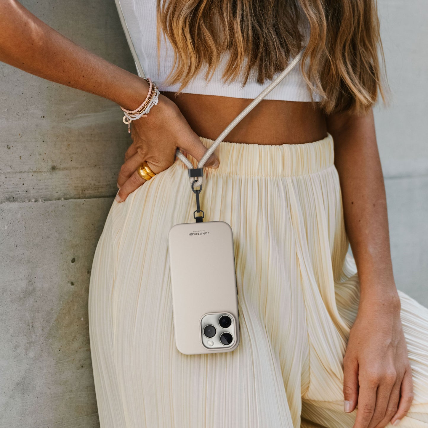 VONMAHLEN Crossbody - Infinity Go - Cream