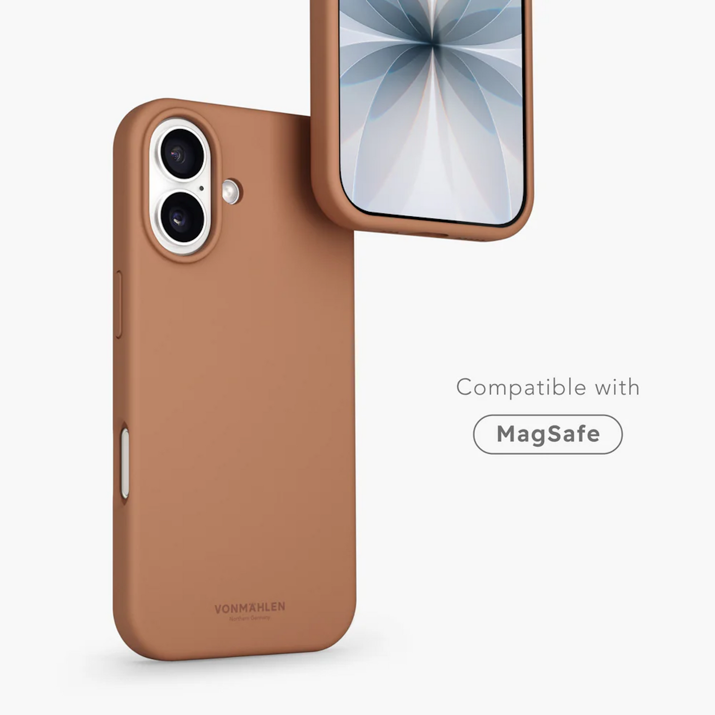 VONMAHLEN Soft Silicone Case iPhone 17 - Dark Cream
