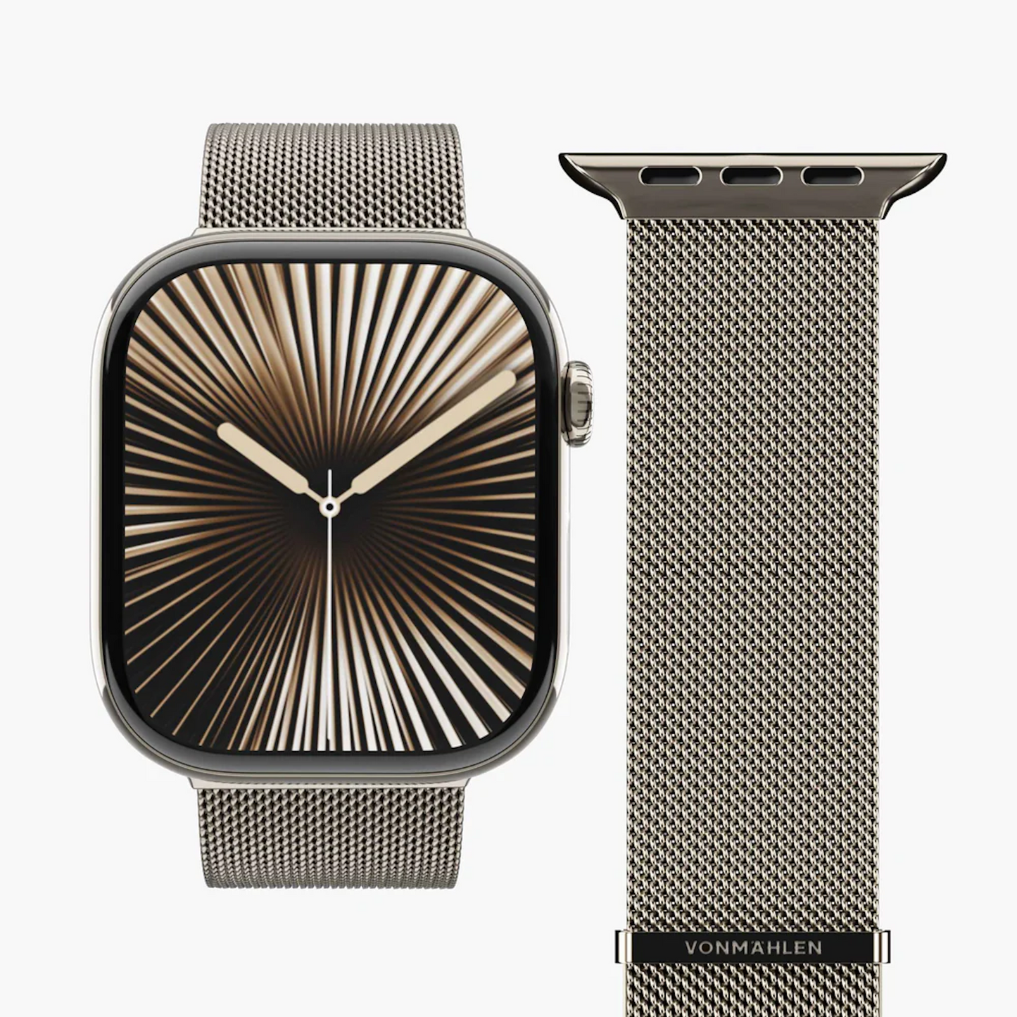 VONMAHLEN Milanese 2 - 44 |45|46|49mm -One Size-Desert Sand