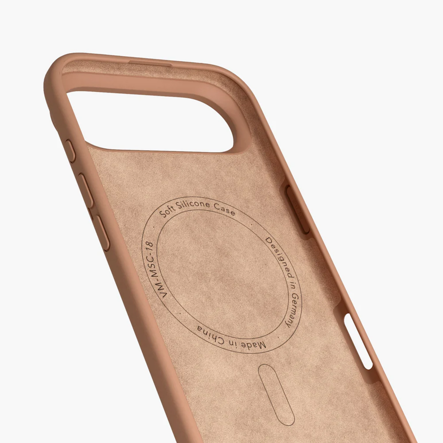 VONMAHLEN Soft Silicone Case iPhone 17 Air - Dark Cream