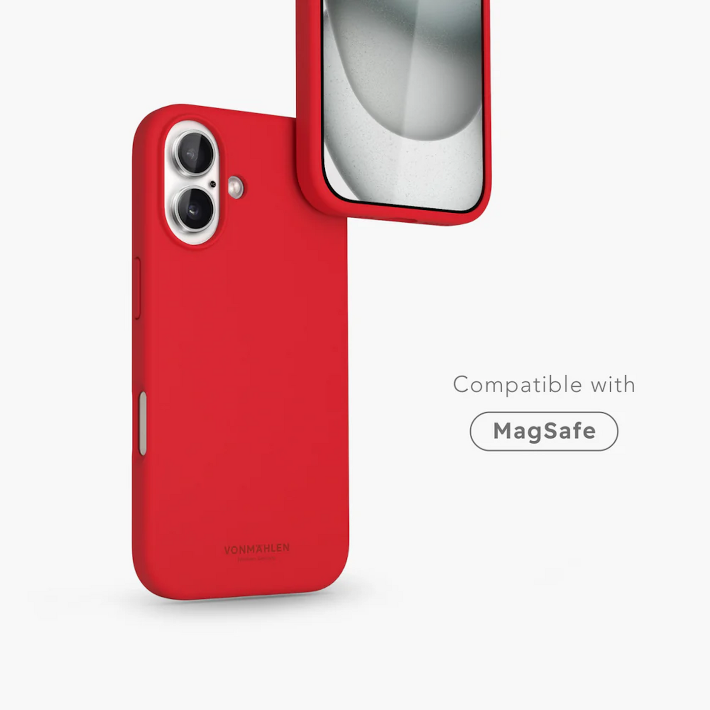 VONMAHLEN Soft Silicone Case - iPhone 16 - Firecracker